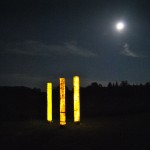 Forest of Light Columns; INSTALLATION shots