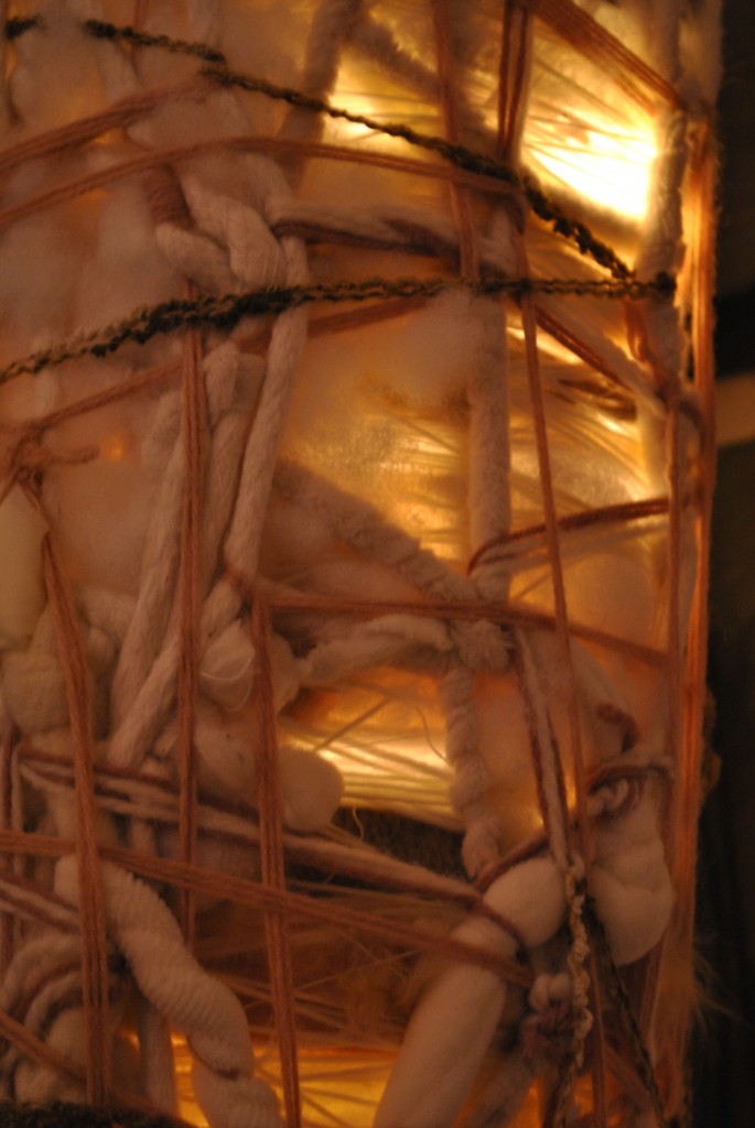 Ivory Light Column (detail)