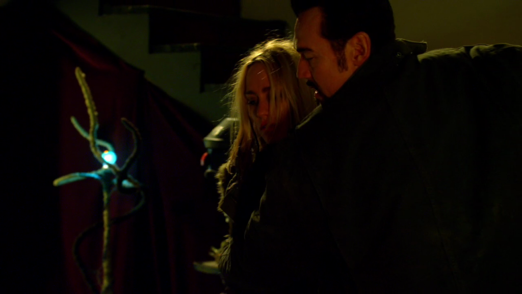 Fet and Dutch and Blue Light Sculpture in 'the Strain'