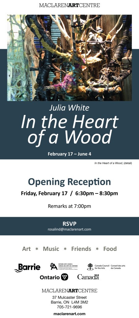 Julia White - In the Heart of a Wood_eVite